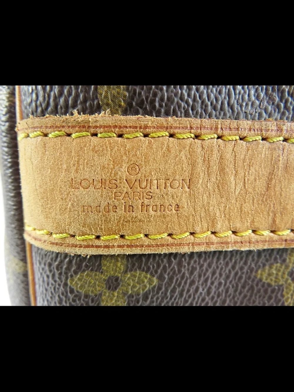 Louis Vuitton Monogram Canvas Brown Duffel with Vachetta Trim